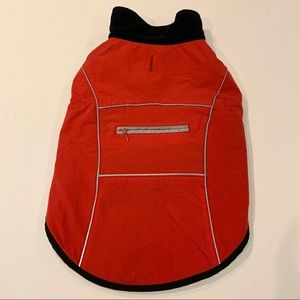 Boots & Barkley Red‎ Fleece Dog Coat L